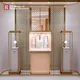 custom free standing glass display case wholesale | DG Display Showcase 5