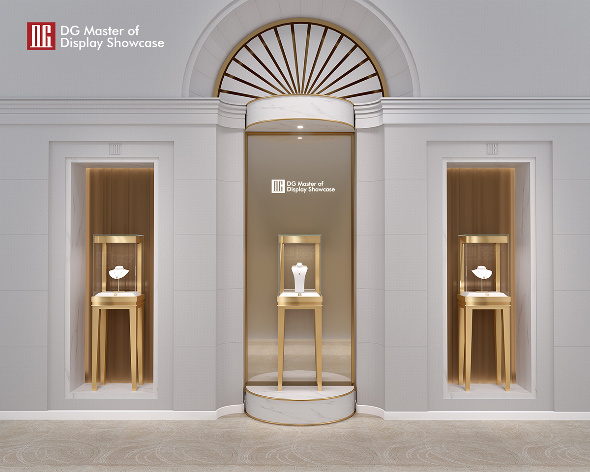 DG Luksus Klassisk Smykker og Ur Opretstående Design Display 10