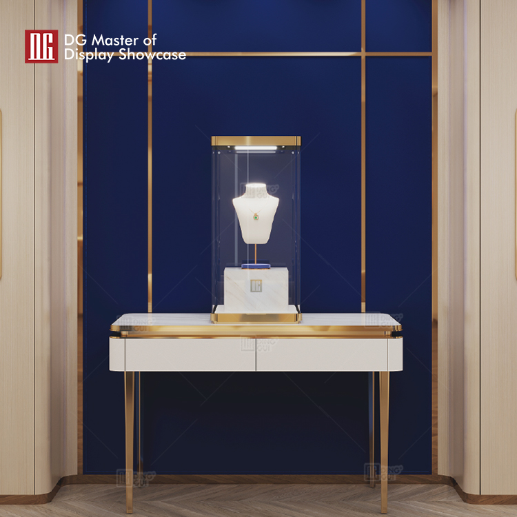 high end upright glass display cabinet supplier | DG Display Showcase 8