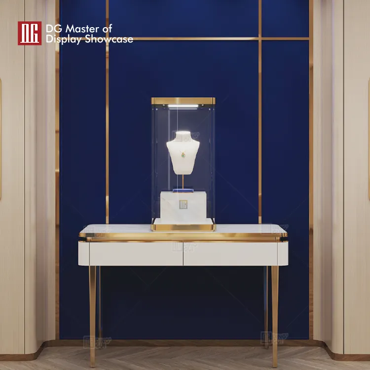 high end upright glass display cabinet supplier | DG Display Showcase 4