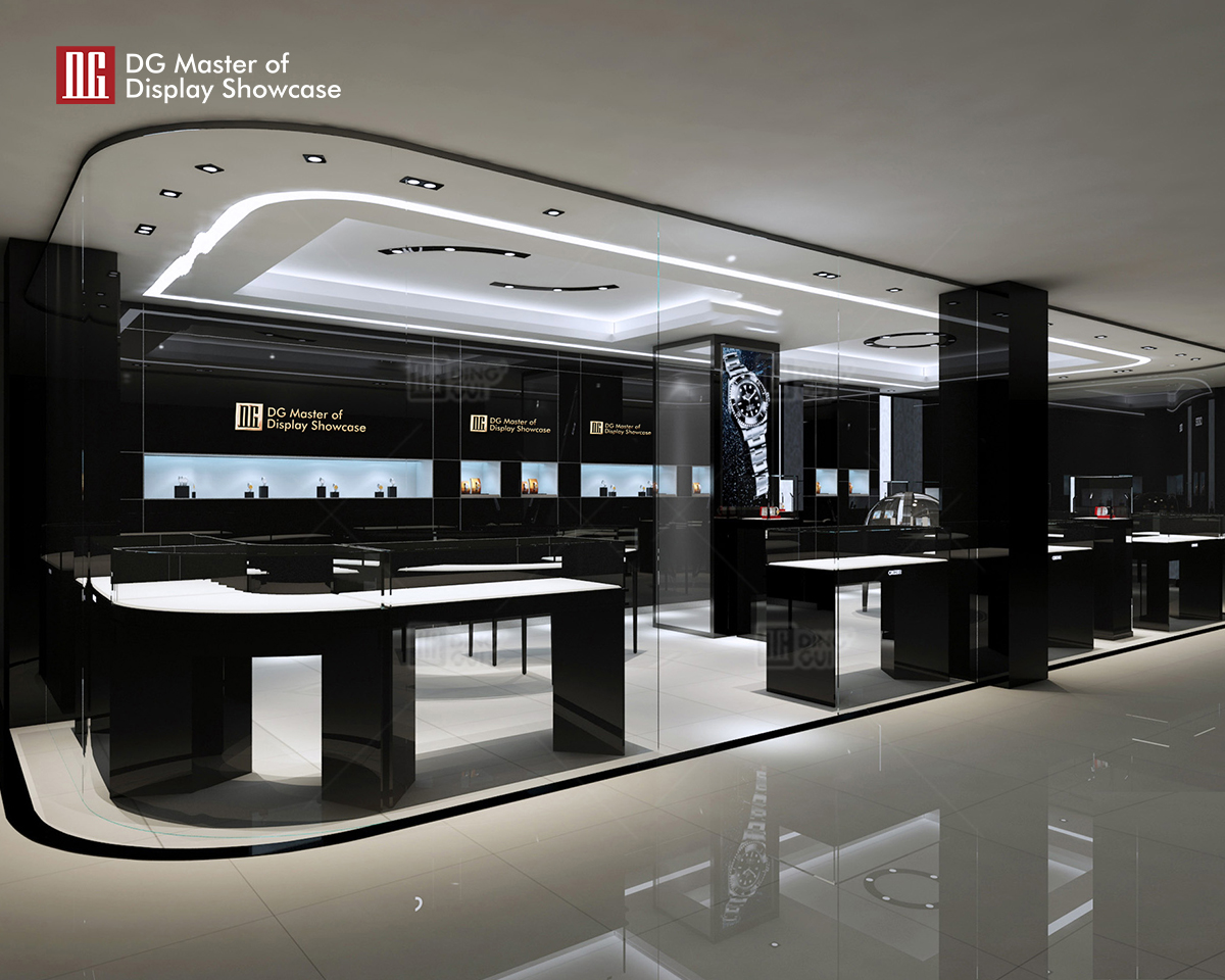 Custom watch display showcase for watch Manufacturer | DG Display Showcase 7