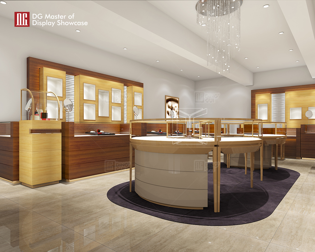 DG Showcase ζεστό πώλησης πολυτελές ξύλινο ντουλάπι ρολογιών κατασκευαστής μοντέρνου στυλ 8