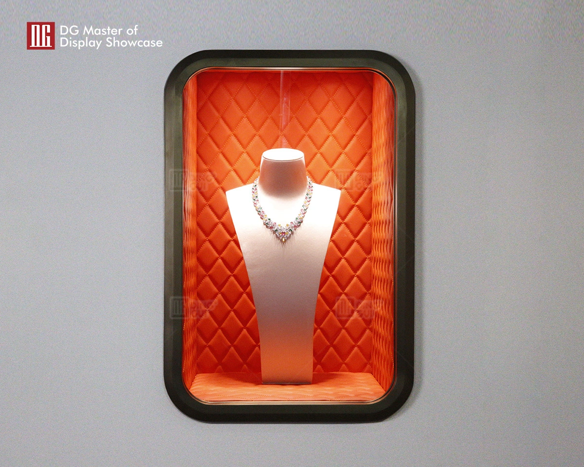 DG Showcase Elegant Jewelry Watch Display Showcase Custom Shop Interior Design 1