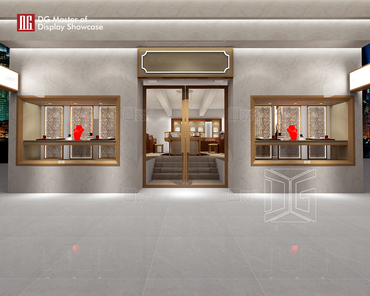 DG Showcase ζεστό πώλησης πολυτελές ξύλινο ντουλάπι ρολογιών κατασκευαστής μοντέρνου στυλ 6