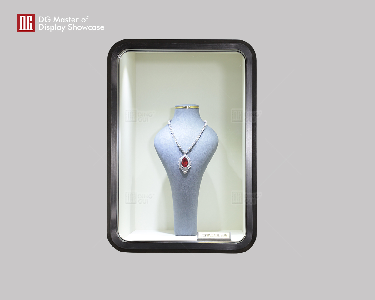 DG Showcase Elegant Jewelry Watch Display Showcase Custom Shop Interior Design 6