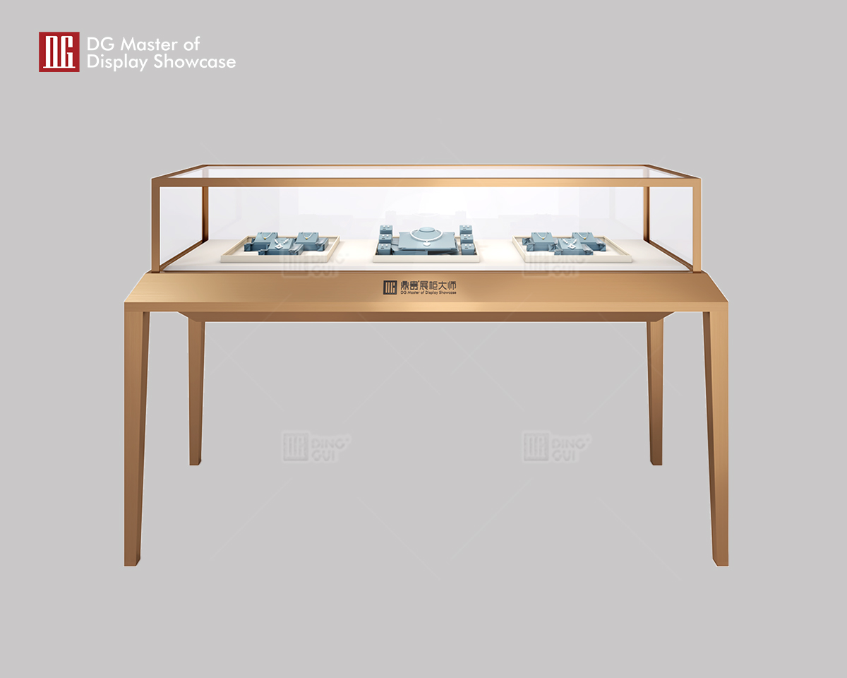 DG Showcase Custom Jewelry Watch Display Cabinets Exquisite Showcase Shop Dekorasyon 6