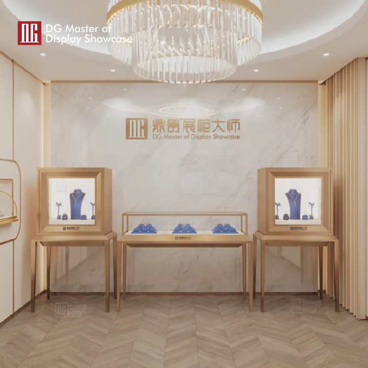 Luxury Counter Showcase: Elevate Your Jewelry Display 3