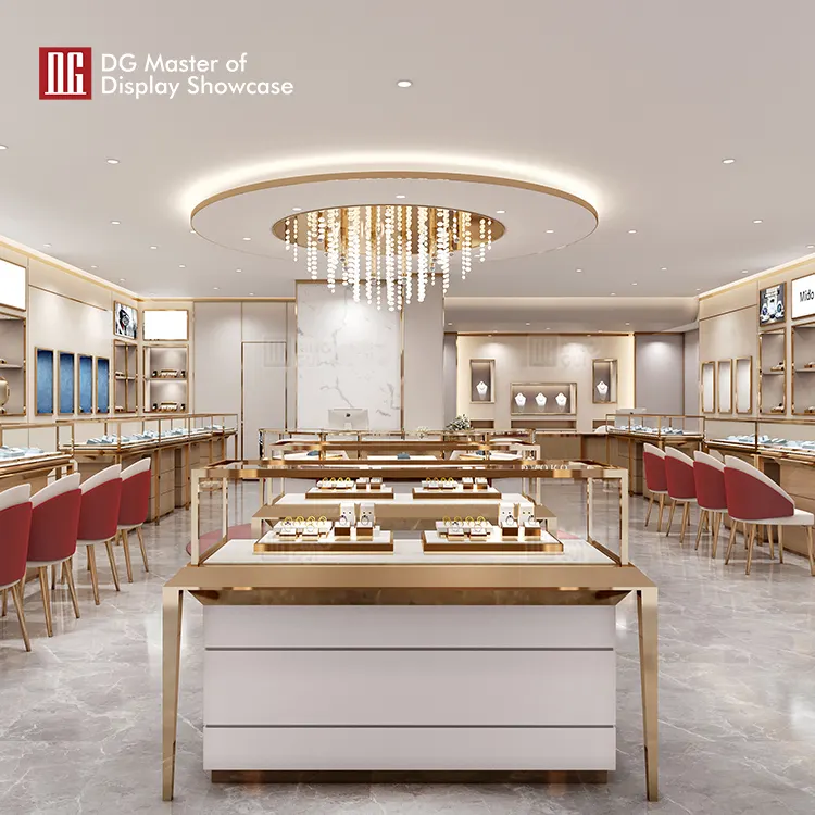 Luxury Counter Showcase: Elevate Your Jewelry Display 4