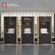 custom black wall display cabinet manufacturer | DG Display Showcase 5
