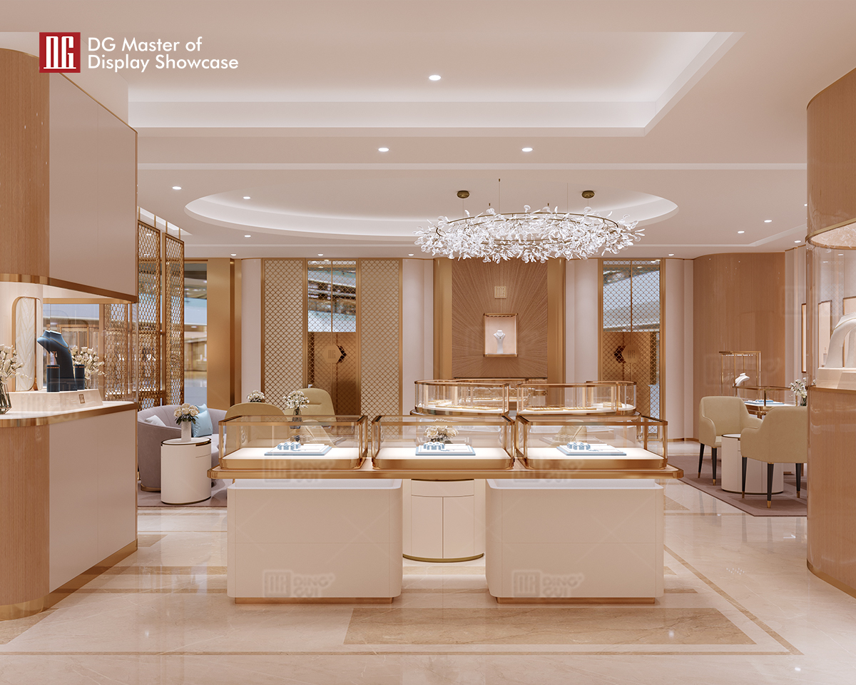 DG New Design Prestige Jewelry Watch Display Showcase 10