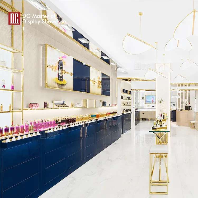 DG Display Showcase | high end Luxury Perfume Display Cabinet factory 3