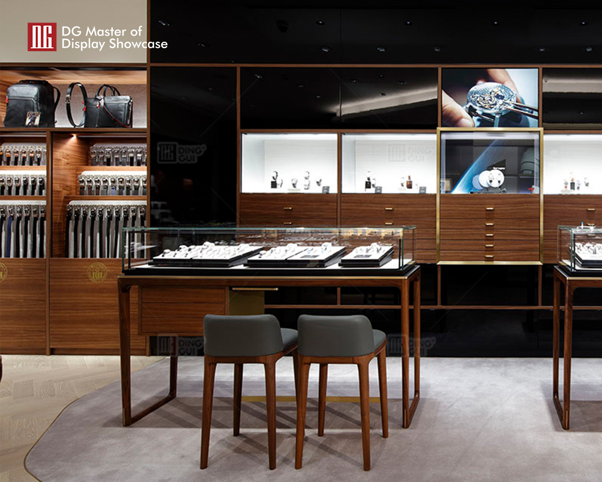 DG Showcase customized high end jewelry and watch shop showcase display cabinet luxury display showcase 9