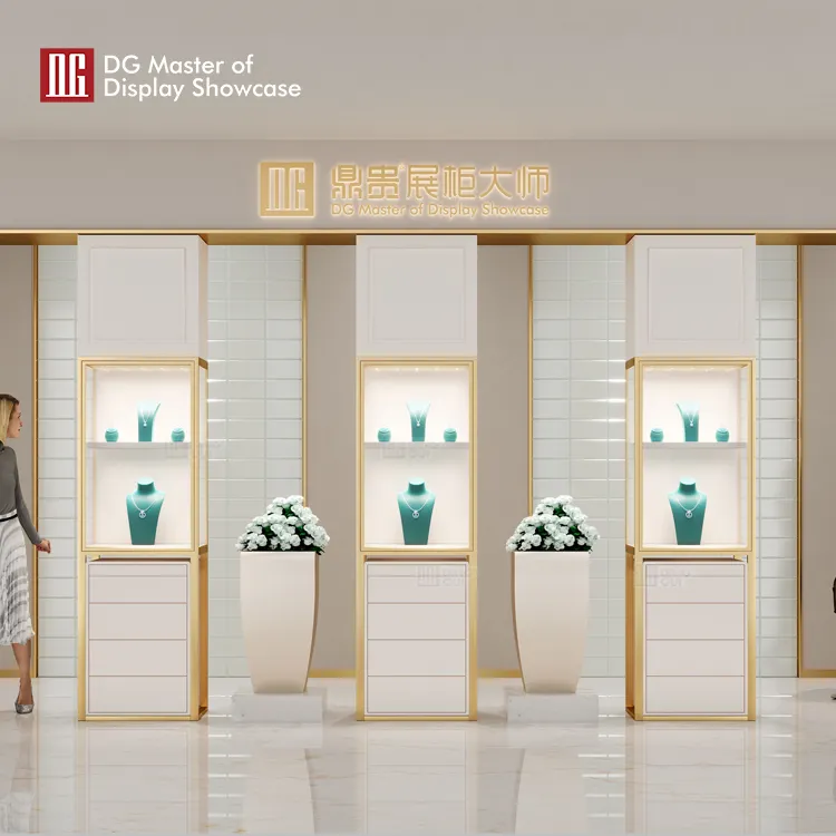 DG Display Showcase | Top black wall display case supplier 5