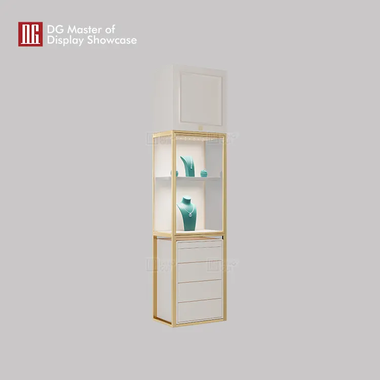 DG Display Showcase | Top black wall display case supplier 2
