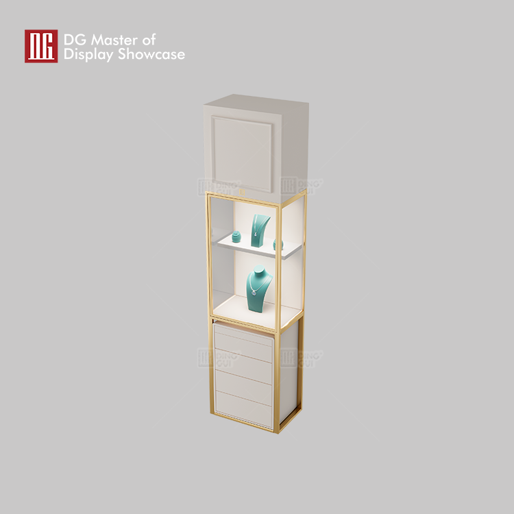 DG Display Showcase | Top black wall display case supplier 6