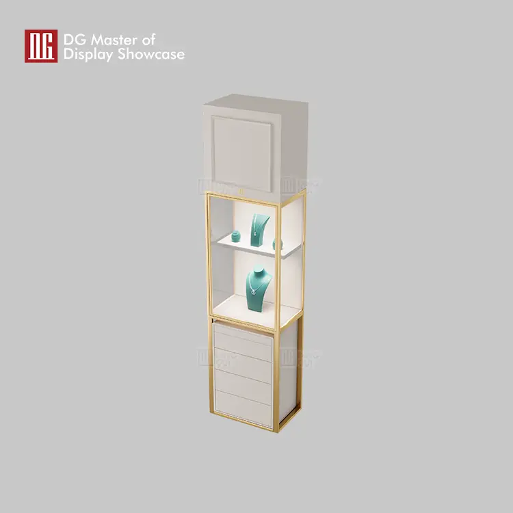 DG Display Showcase | Top black wall display case supplier 4