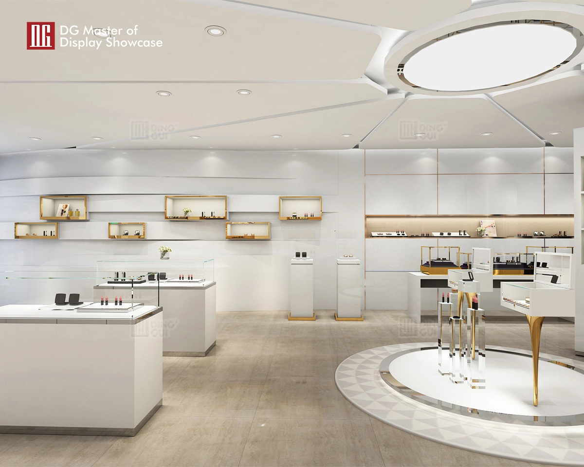 DG Showcase Βιτρίνα Αρωμάτων Βιτρίνα Καλλυντικών Εσωτερικών Έπιπλα Καταστήματος 1