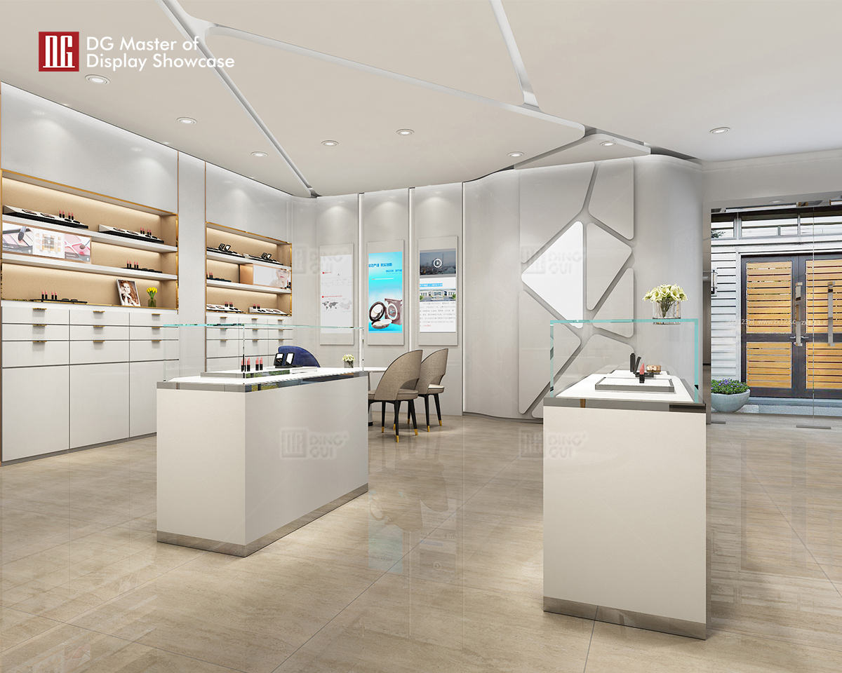 high end Custom Perfume Kiosk manufacturer | DG Display Showcase 8