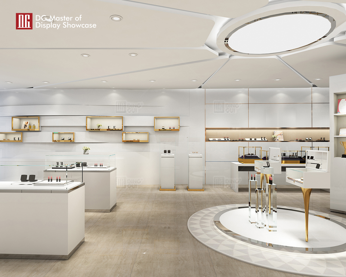 high end Custom Perfume Kiosk manufacturer | DG Display Showcase 6