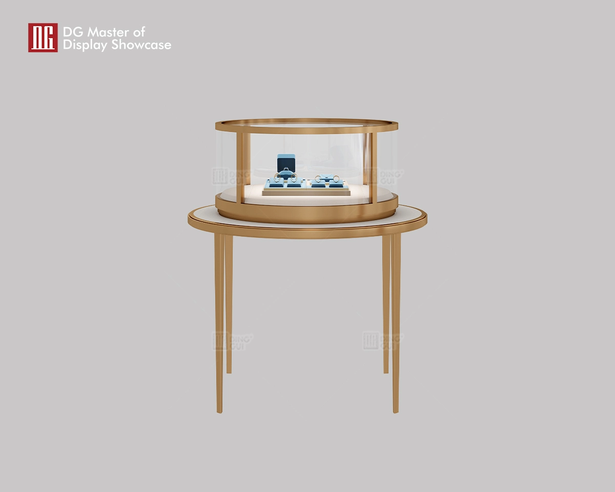 DG New Luxury Jewelry Watch Island Display Showcase 1