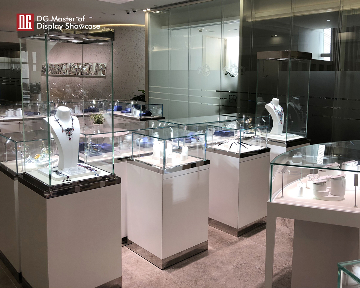DG Showcase Modren Jewelry Watch Display Showcase Shop Interior Latest Design 10