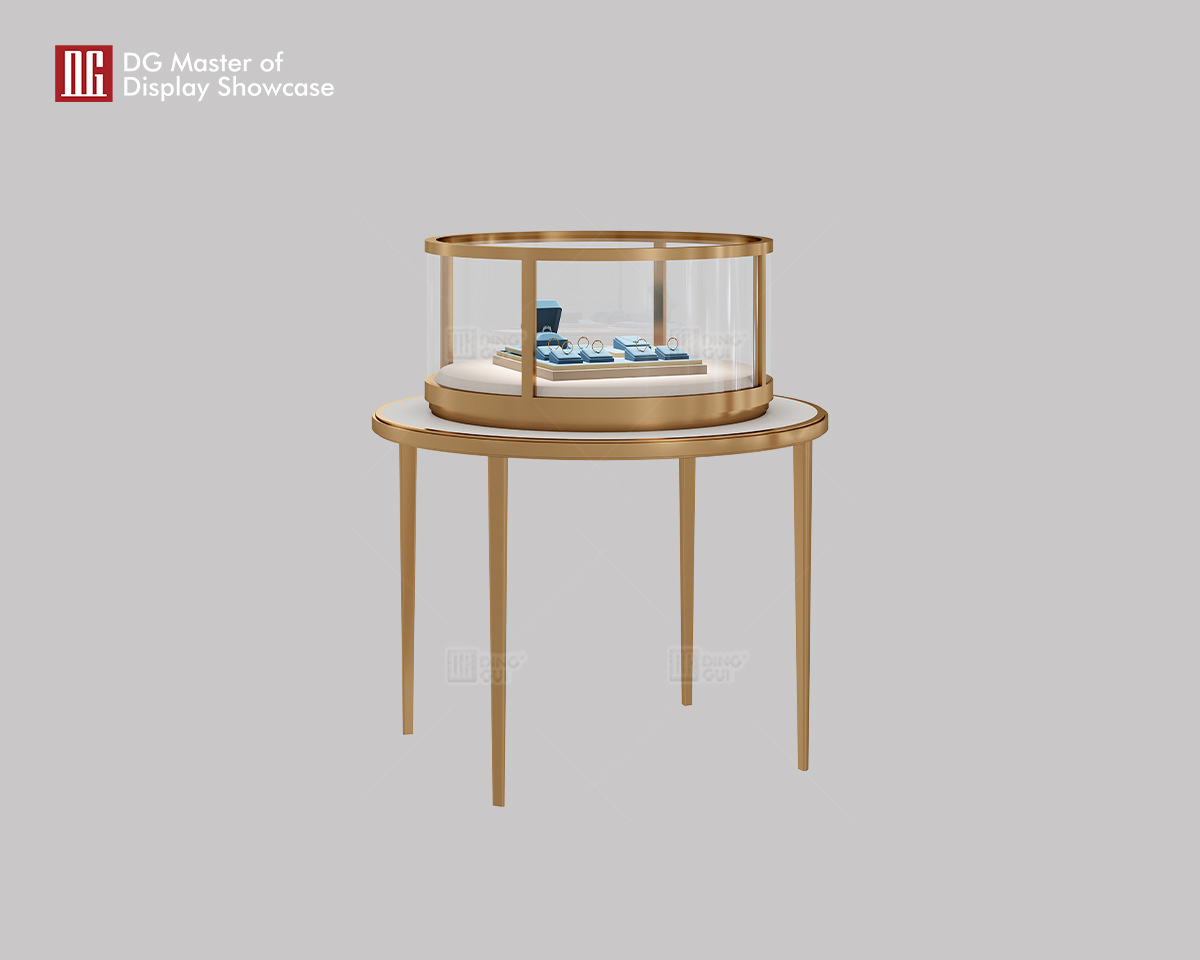 DG New Luxury Jewelry Watch Island Display Showcase 7