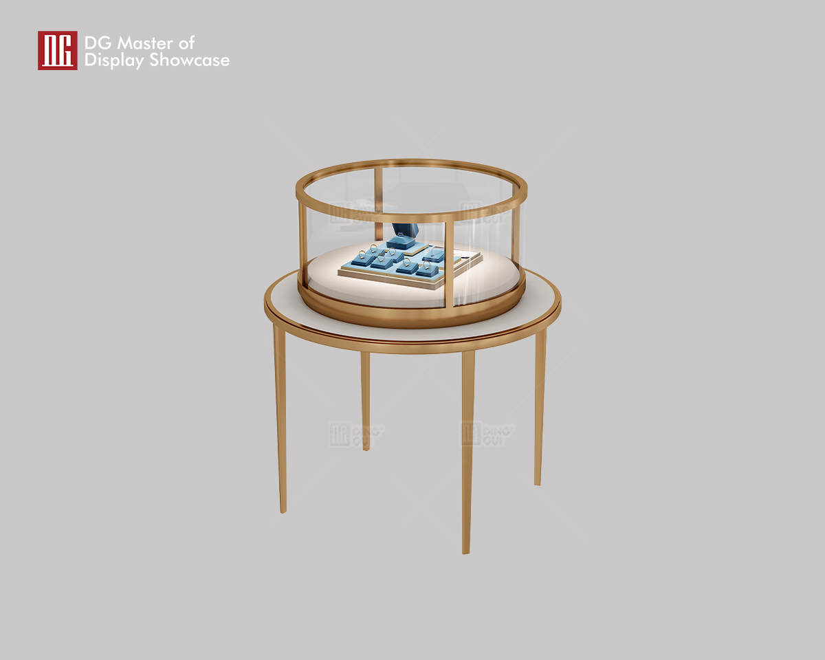 DG New Luxury Jewelry Watch Island Display Showcase 9