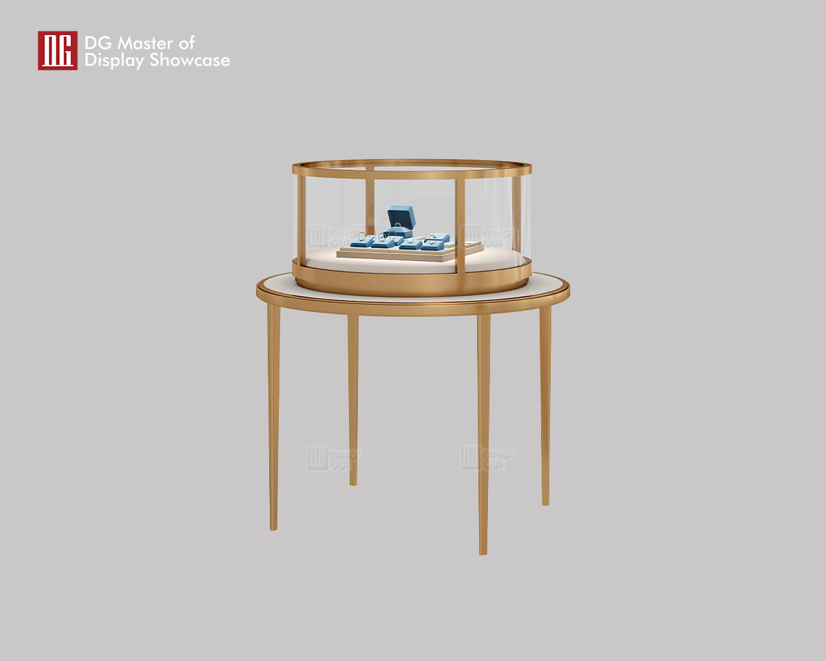 DG New Luxury Jewelry Watch Island Display Showcase 8