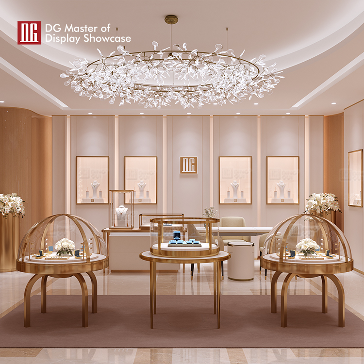 luxury modular display cabinets wholesale | DG Display Showcase 7
