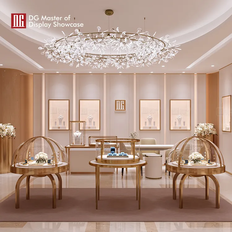 luxury modular display cabinets wholesale | DG Display Showcase 5