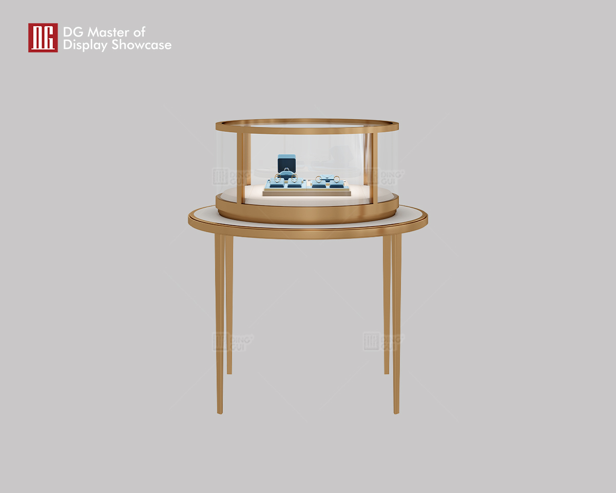 DG New Luxury Jewelry Watch Island Display Showcase 6