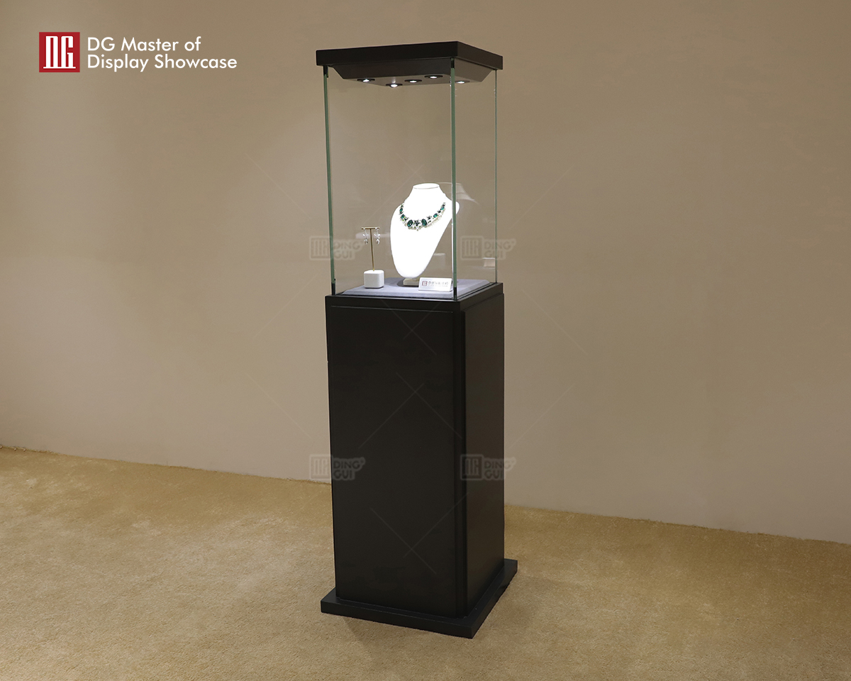 Custom jewelry store display cases design solution Manufacturer | DG Display Showcase 10