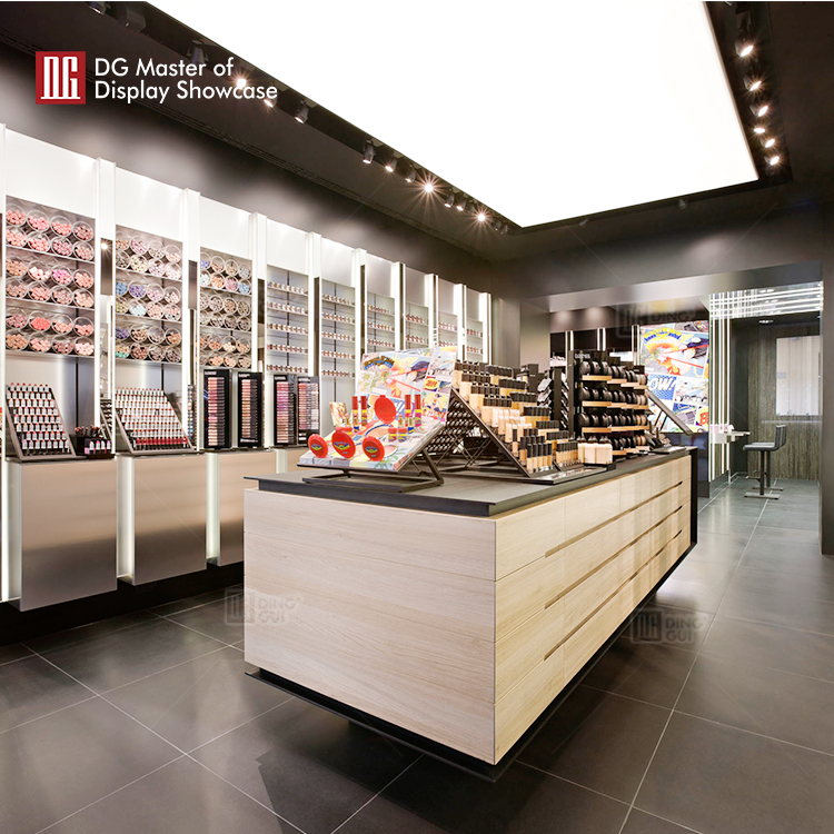 Custom perfume table display wholesale Manufacturer | DG Display Showcase 9