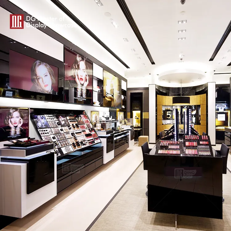 Custom perfume table display wholesale Manufacturer | DG Display Showcase 5