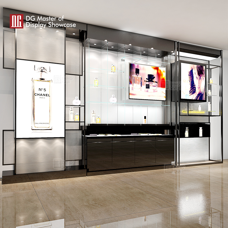 Custom perfume table display wholesale Manufacturer | DG Display Showcase 7