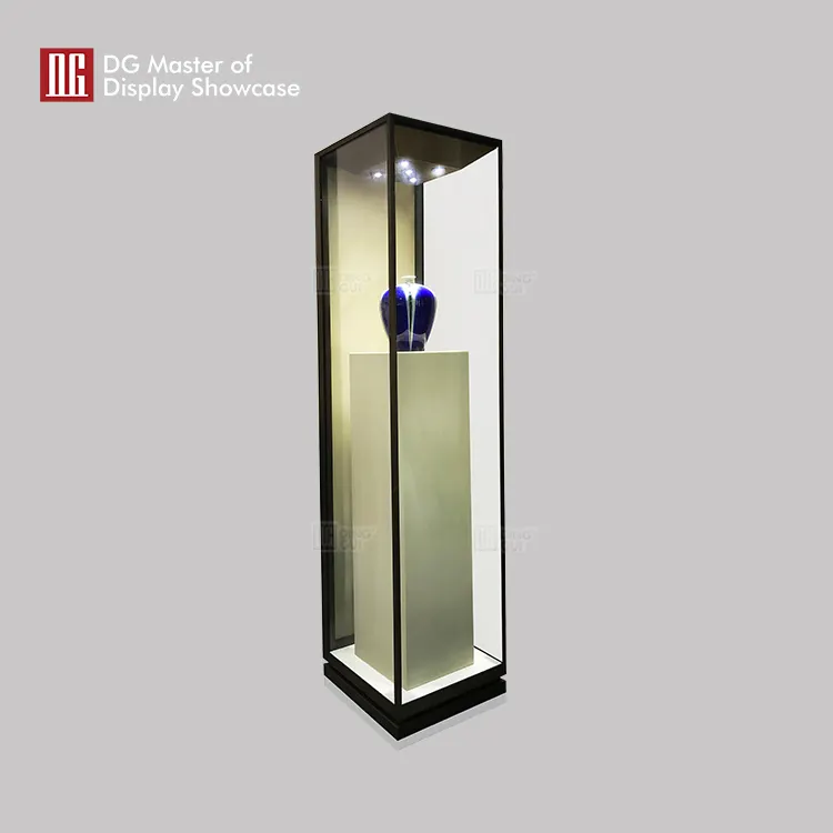 Professional upright glass display cabinet wholesale | DG Display Showcase 2