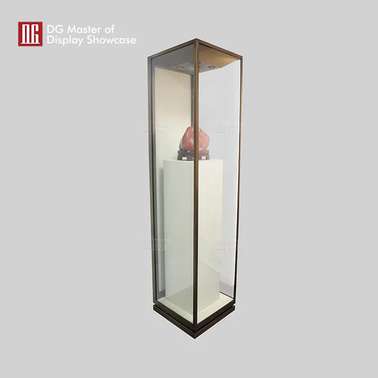 Professional upright glass display cabinet wholesale | DG Display Showcase 3
