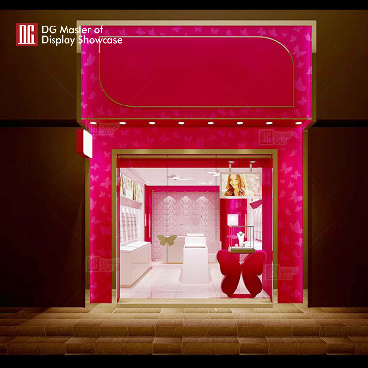 DG Showcase Luxury High End Cosmetic Showcase Store Display Design Factory Supply 6