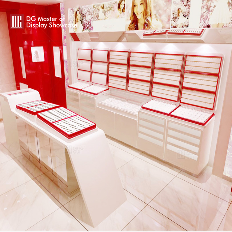 DG Showcase Luxury High End Cosmetic Showcase Store Display Design Factory Supply 8