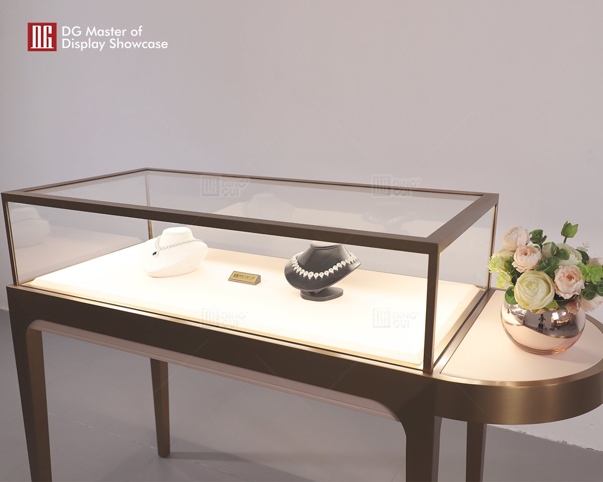 DG Showcase high end luxury jewelry watch display cabinet tagagawa direktang benta 10