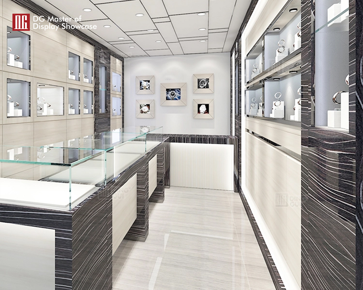 personalized Watch Showcase company design solution | DG Display Showcase 8