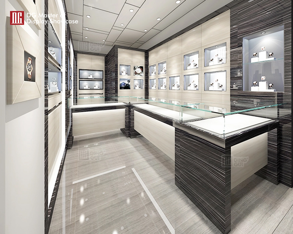 personalized Watch Showcase company design solution | DG Display Showcase 9