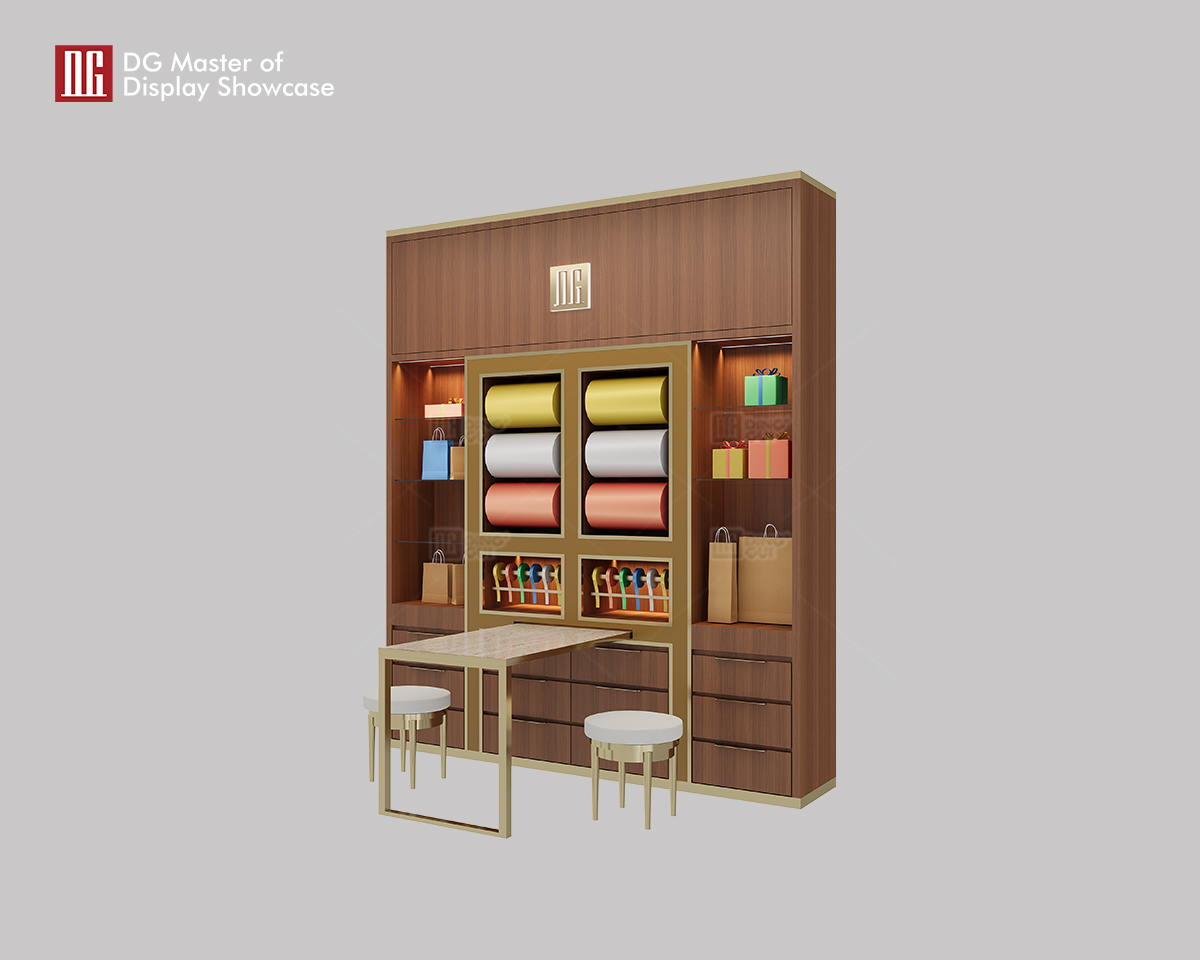 DG modern elegant VIP jewelry watch wall showcase 8