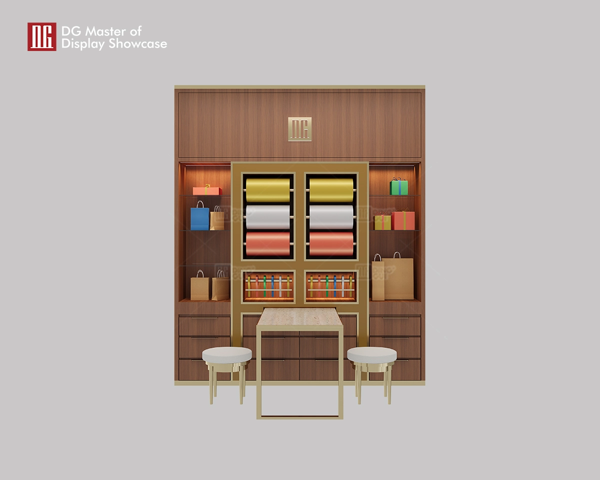 DG modern elegant VIP jewelry watch wall showcase 1