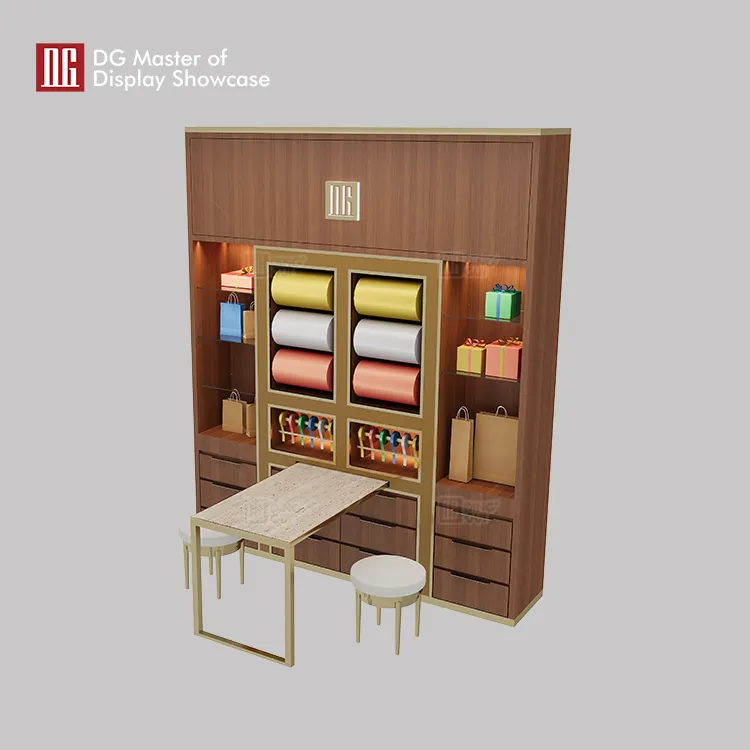 custom tall black display cabinet factory | DG Display Showcase 4