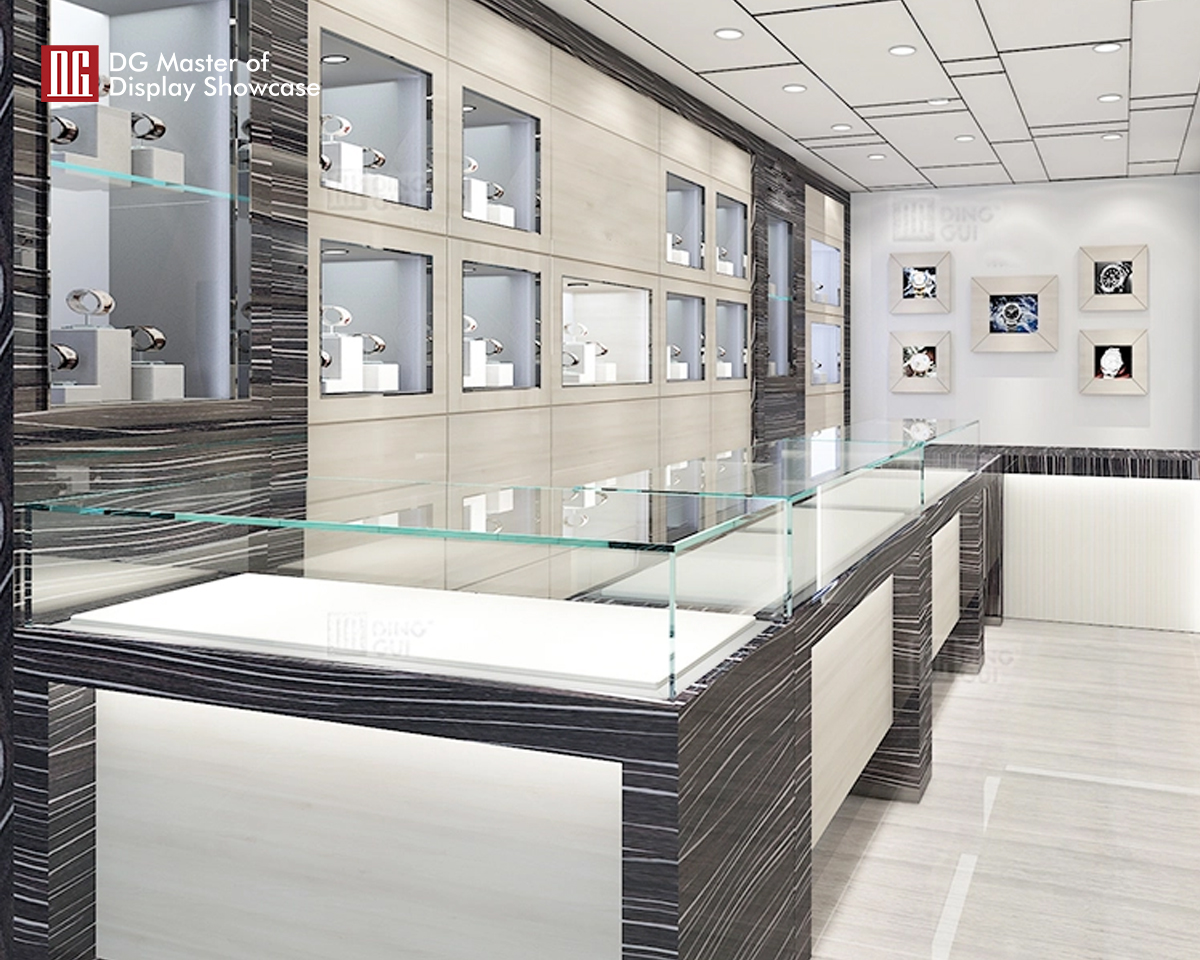 personalized Watch Showcase company design solution | DG Display Showcase 7