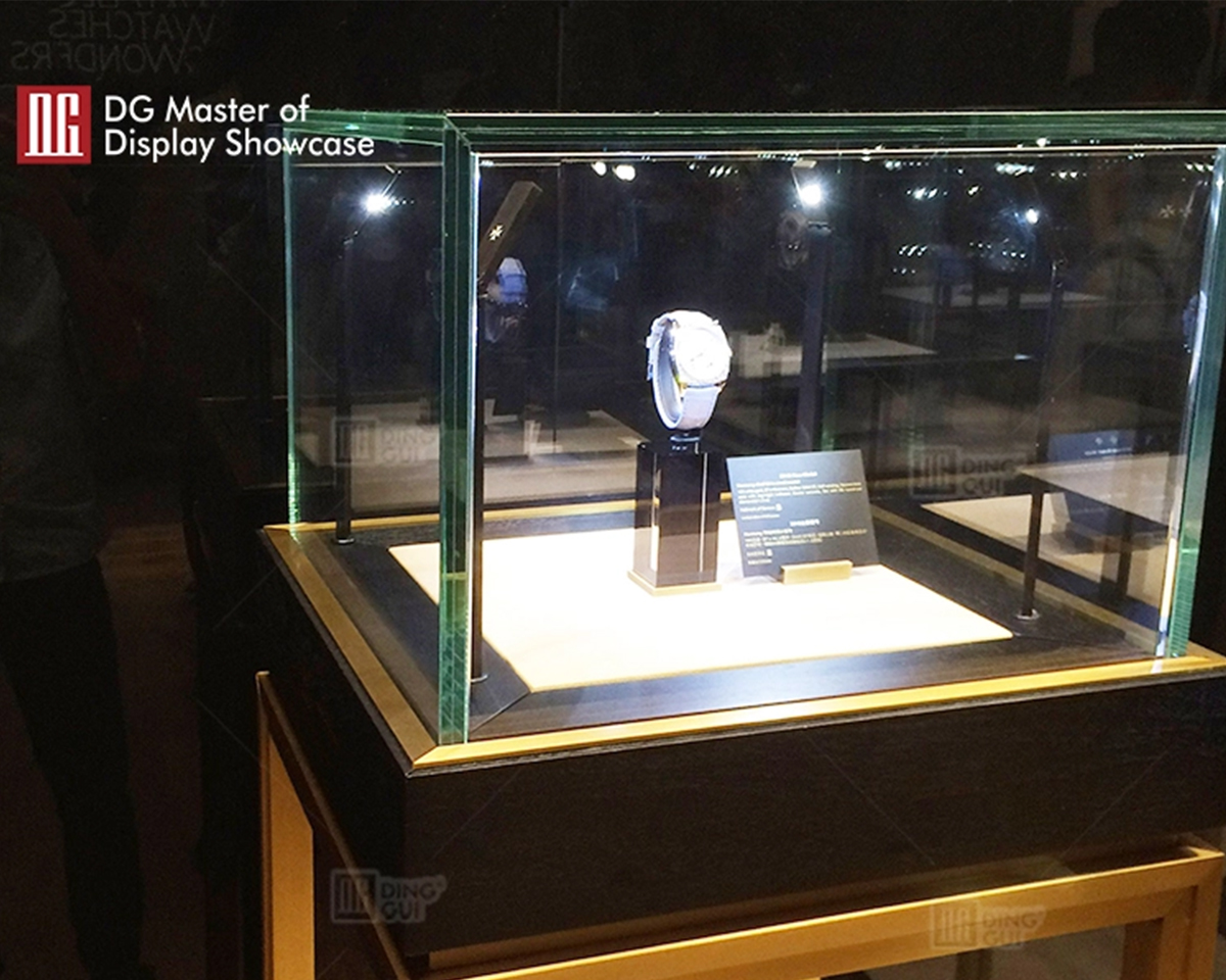 DG showcase luxury watch display glass case custom store design decoration 9