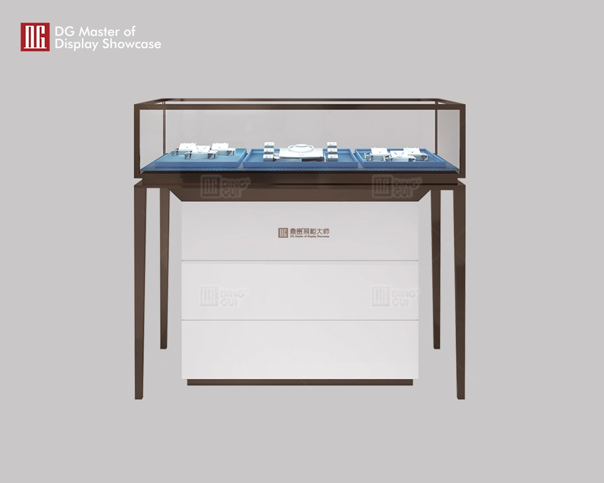 DG Showcase High End Luxury jewelry watch Display Showcase Store Design Professional Production 1