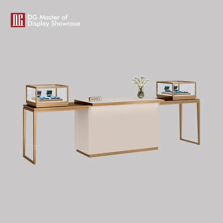 DG Display Showcase | Bepoke Experience Table factory 2