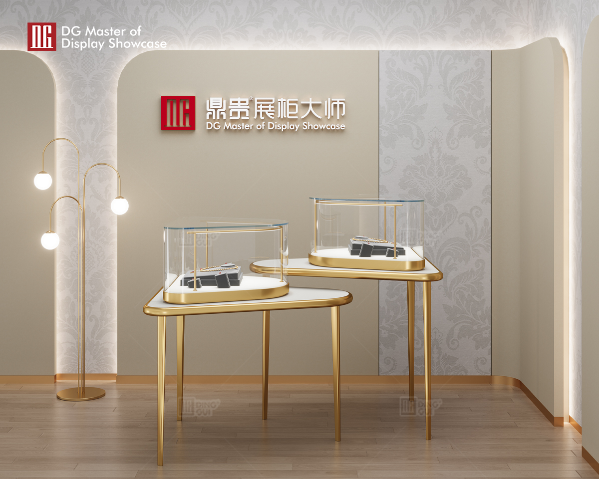 DG's New Design Luxury High-quality Unique Jewelry And Watch Display Showcase 10